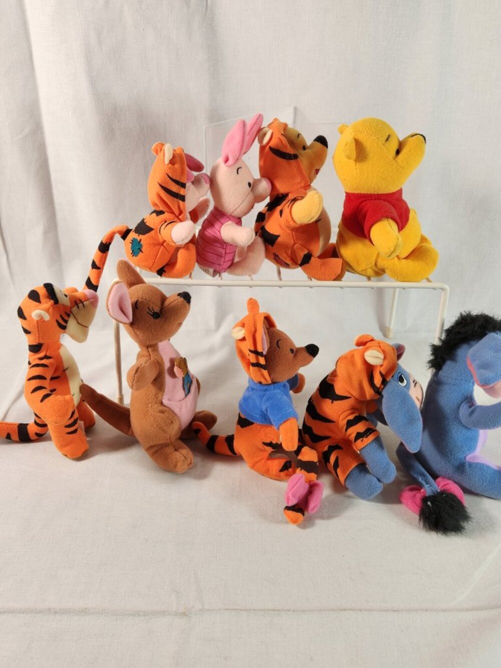 Disney Winnie the Pooh Tigger Hoodie Costume Mixed LOT 9 Pc Mattell Excellent - Picture 8 of 11
